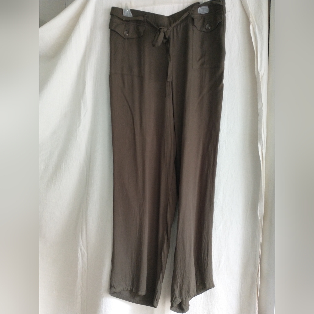 Women's Joe B by Joe Benbasset Wide Leg Pull on Pants Size 1X